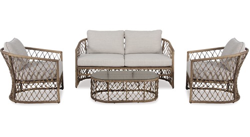 Orion 4-pce Outdoor Lounge Suite Orion 4-pce Outdoor Lounge Suite
